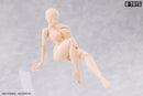 K-TOYS 1/12 SCALE ACTION FIGURE GLAMOROUS WOMAN BODY KT02A WHITE SKIN