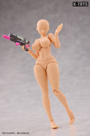 K-TOYS 1/12 SCALE ACTION FIGURE GLAMOROUS WOMAN BODY KT02B NORMAL SKIN