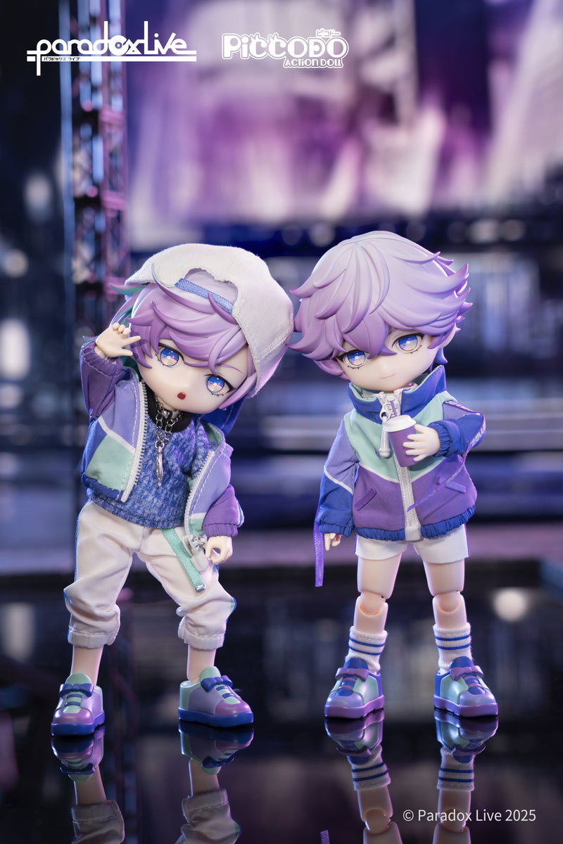 PARADOX LIVE GENESIS PICCODO ACTION DOLL X YATONOKAMI NAYUTA DEFORMED DOLL