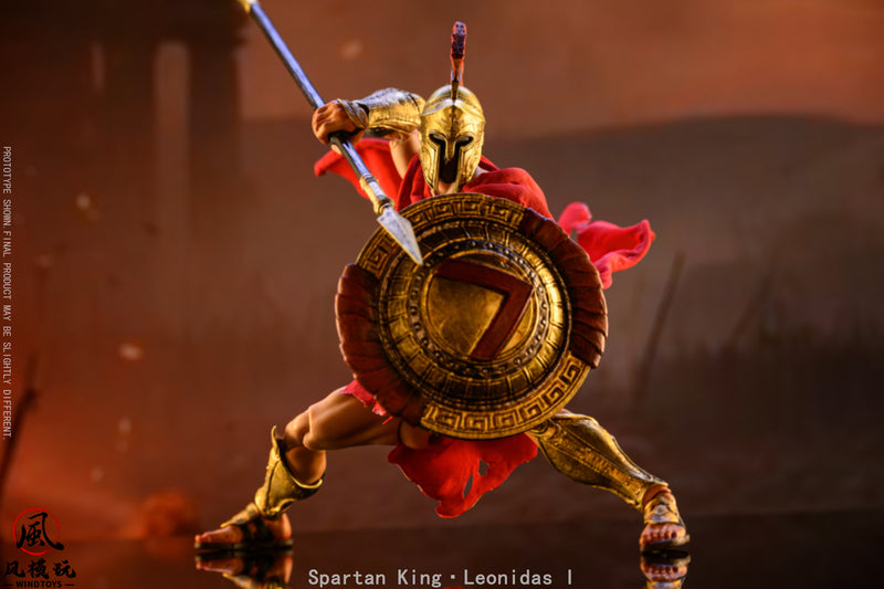 WIND TOYS SPARTAN KING LEONIDAS I 1/12 ACTION FIGURE STANDARD EDITION