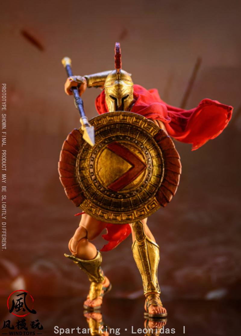 WIND TOYS SPARTAN KING LEONIDAS I 1/12 ACTION FIGURE STANDARD EDITION