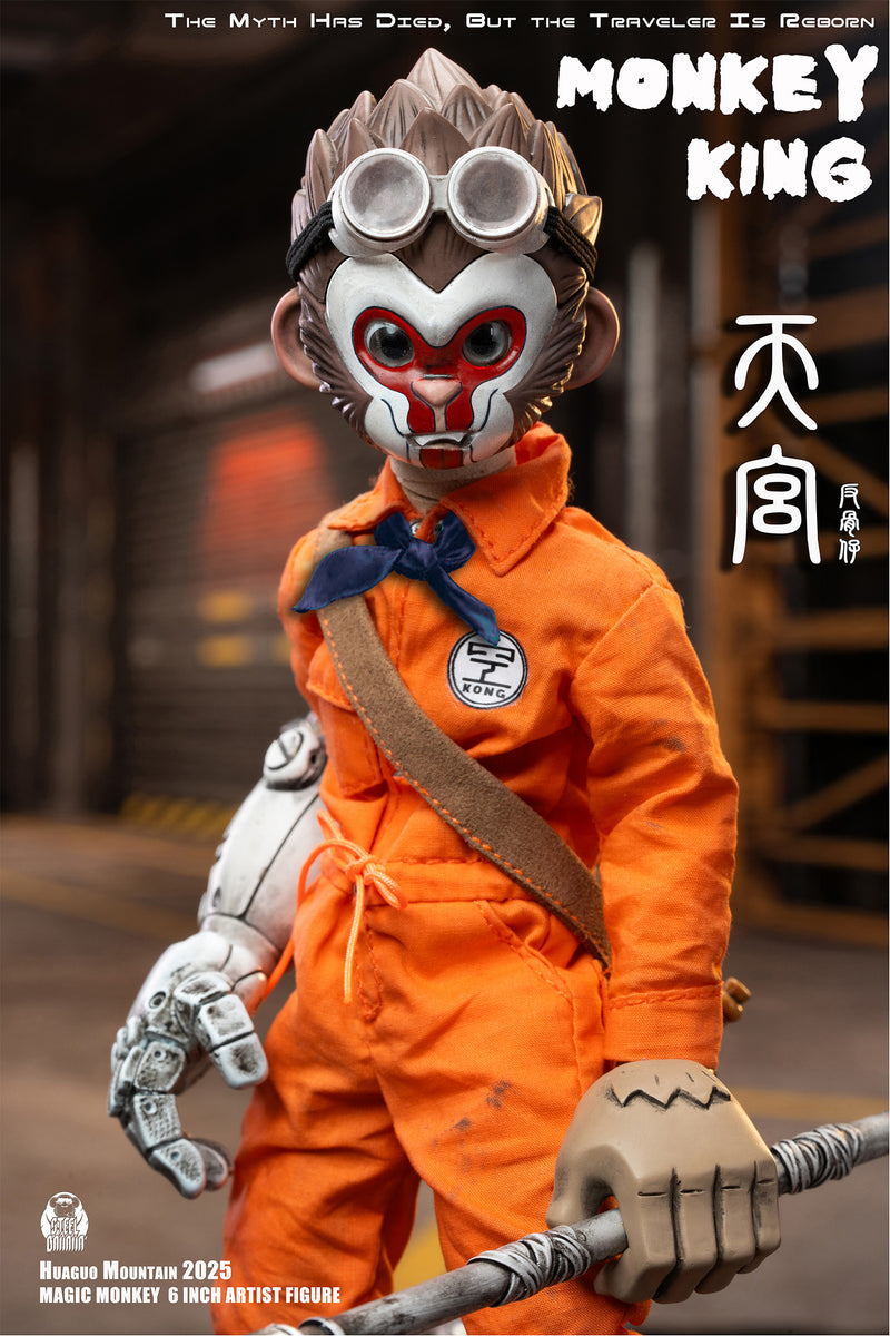 MAGIC MONKEY THE AGE OF RUIN, IRON ARM TRAVELER 1/12 SCALE ACTION FIGURE
