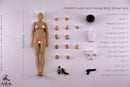 WIND TOYS 1/12 SUPER MODEL ACTION FEMALE BODY FMW007 WHEAT SKIN