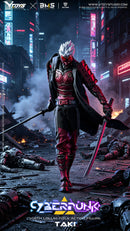 CYBERPUNK  VTOYS X BMS X CF SAMURAI THE CRIMSON DAWN OF THE BLADE 1/12 SCALE ACTION FIGURE