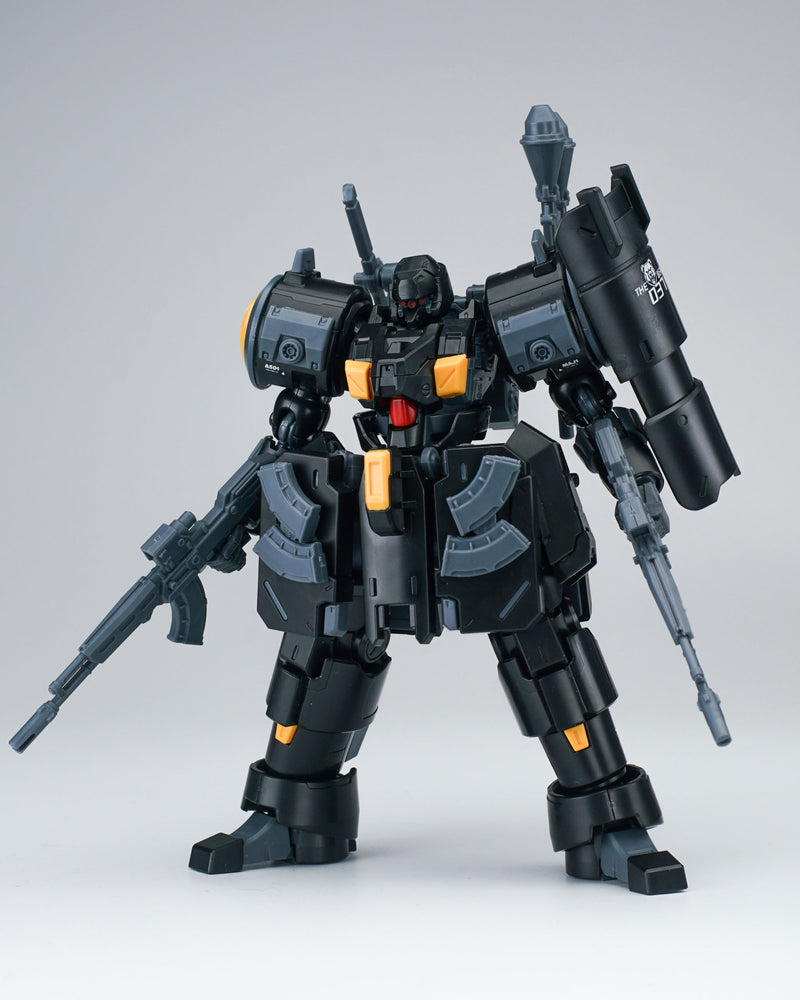 ULTRA ACTION TROOPER SERIES SHEIK MAINLAND ZAROV M1 1/144 SCALE PLASTIC MODEL KIT (METALLIC BLACK)