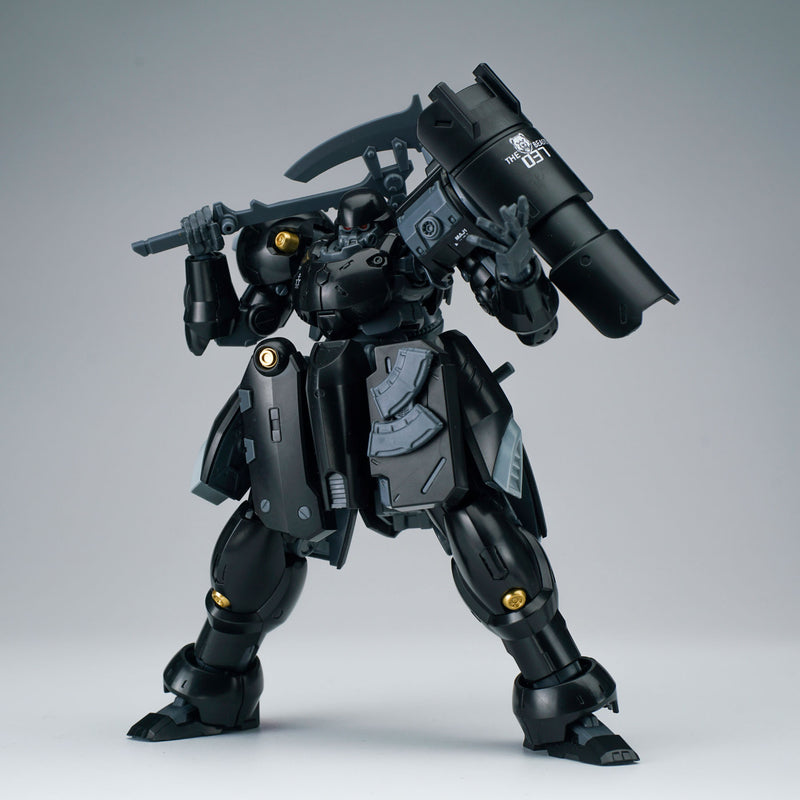 ULTRA ACTION TROOPER SERIES SHEIK MAINLAND ZAROV M1 1/144 SCALE PLASTIC MODEL KIT (METALLIC BLACK)