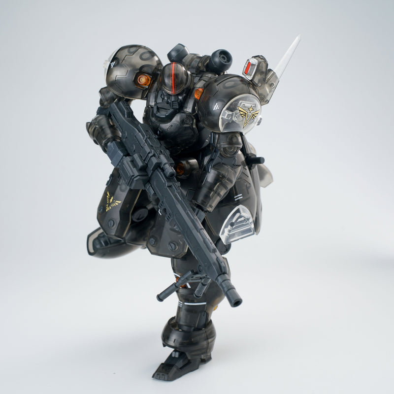 ULTRA ACTION TROOPER SERIES SHEIK MAINLAND ZA-11PS ZI-KRON 1/144 SCALE PLASTIC MODEL KIT (TRANSPARENT BLACK)
