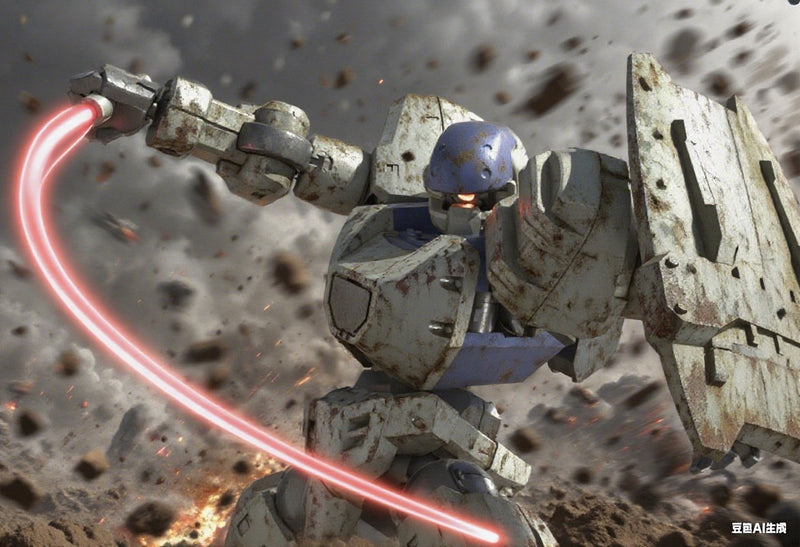 ULTRA ACTION TROOPER SHEIK MAINLAND STAG 1/144 SCALE PLASTIC MODEL KIT (WHITE)