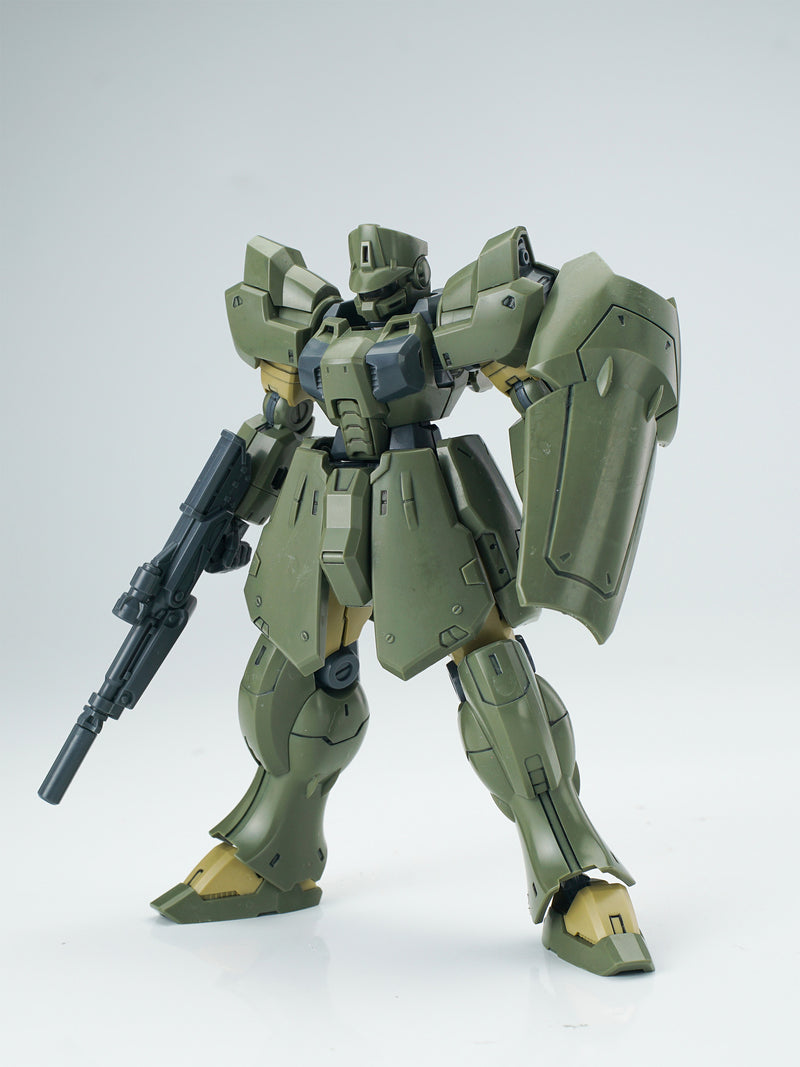 SHEIK MAINLAND ULTRA ACTION TROOPER SERIES ZABUL 1/144 SCALE PLASTIC MODEL KIT (GREEN)