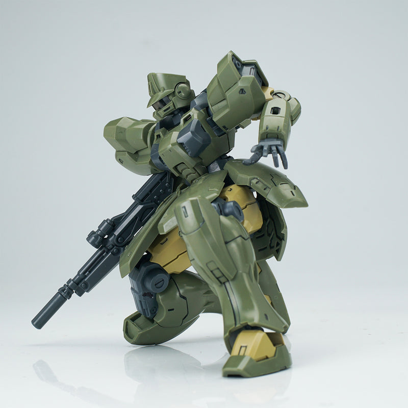 SHEIK MAINLAND ULTRA ACTION TROOPER SERIES ZABUL 1/144 SCALE PLASTIC MODEL KIT (GREEN)