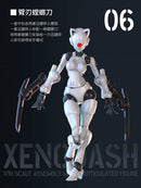 3 MIN PROJECT SHEIK MAINLAND XENODASH 1/18 SCALE PLASTIC MODEL KIT (WHITE)