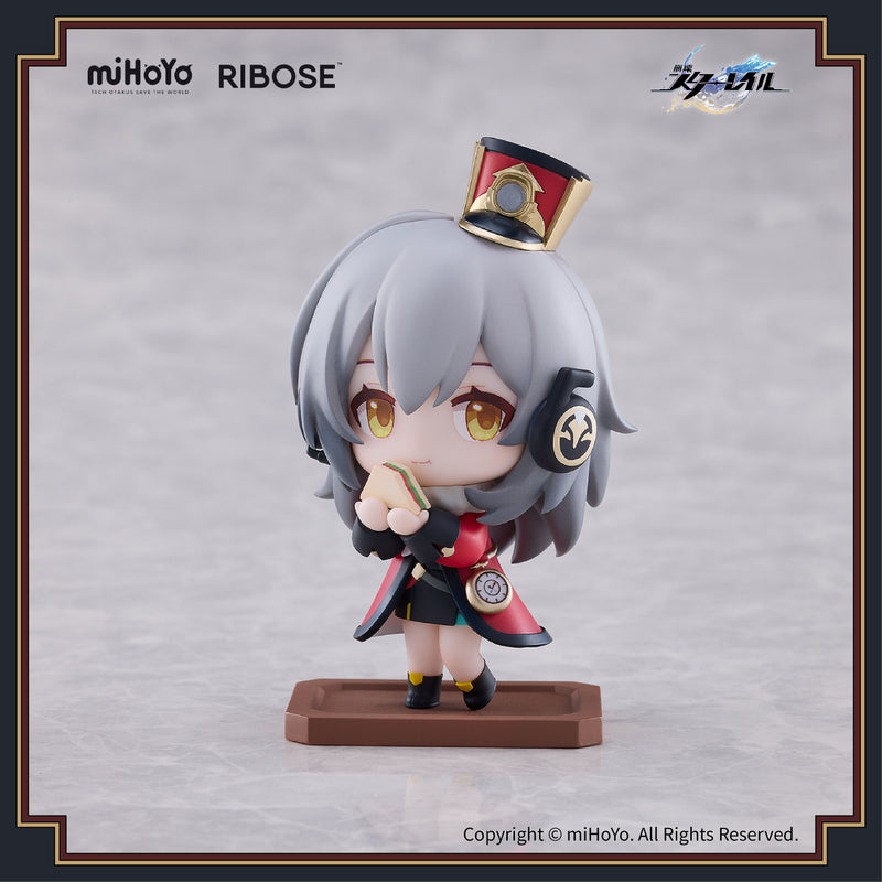 Honkai: Star Rail RIBOSE Welcome to Train Tea Party Chibi Figure Trailblazer (Female)