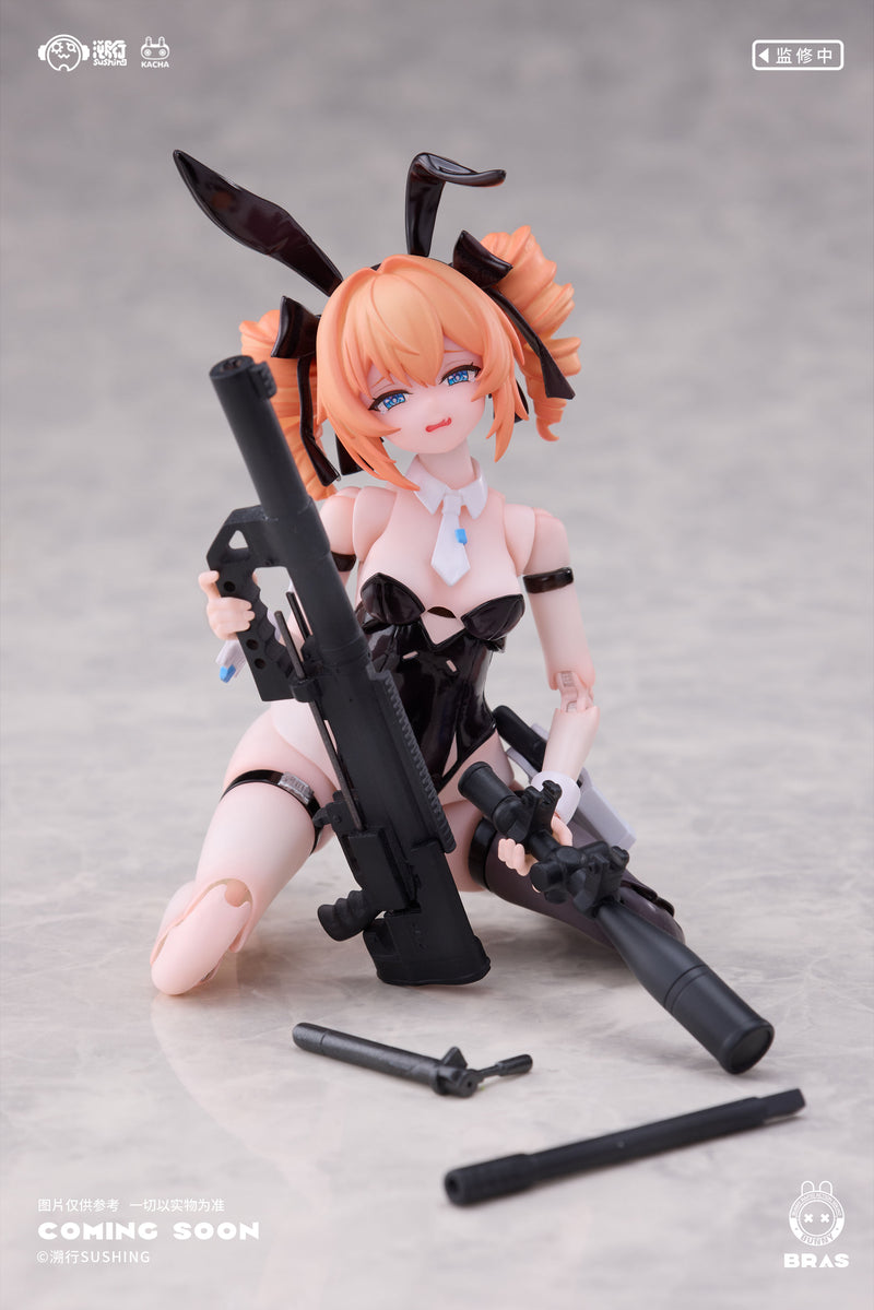 BUNNY RAPID ACTION SQUAD Sushing SNIPER LEONI 1/12 SCALE ACTION FIGURE