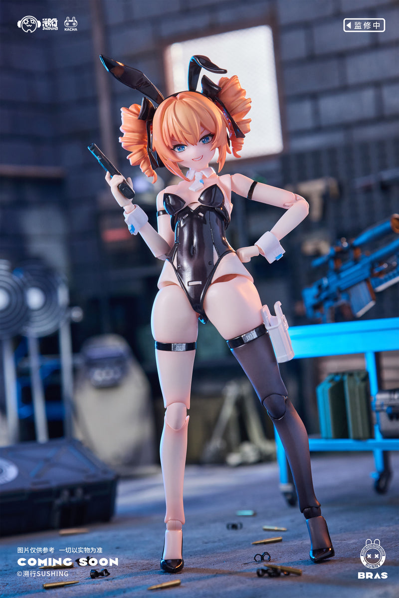 BUNNY RAPID ACTION SQUAD Sushing SNIPER LEONI 1/12 SCALE ACTION FIGURE