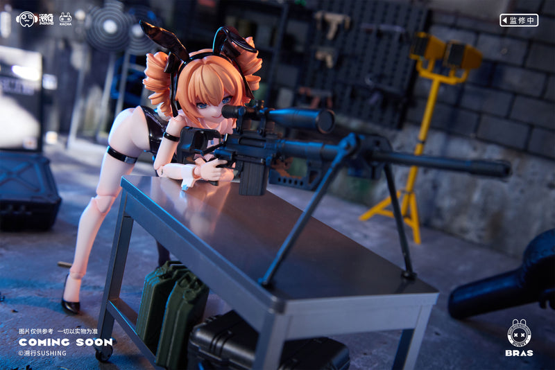 BUNNY RAPID ACTION SQUAD Sushing SNIPER LEONI 1/12 SCALE ACTION FIGURE