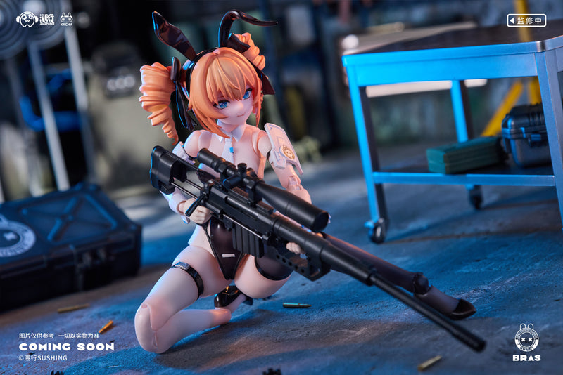 BUNNY RAPID ACTION SQUAD Sushing SNIPER LEONI 1/12 SCALE ACTION FIGURE