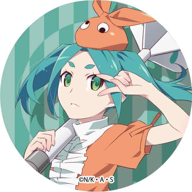 Monogatari TSUKINAGI Series x Darts Trading Can Badge