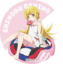 Monogatari TSUKINAGI Series x Darts Trading Can Badge