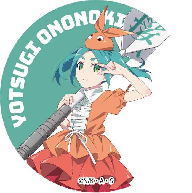 Monogatari TSUKINAGI Series x Darts Trading Can Badge