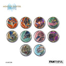 MONSTER HUNTER STORIES 3 FANTHFUL FP006MHS32026 MONSTIES TIN BADGE