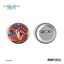 MONSTER HUNTER STORIES 3 FANTHFUL FP006MHS32026 MONSTIES TIN BADGE