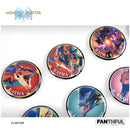 MONSTER HUNTER STORIES 3 FANTHFUL FP006MHS32026 MONSTIES TIN BADGE