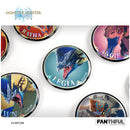 MONSTER HUNTER STORIES 3 FANTHFUL FP006MHS32026 MONSTIES TIN BADGE