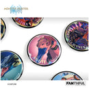 MONSTER HUNTER STORIES 3 FANTHFUL FP006MHS32026 MONSTIES TIN BADGE