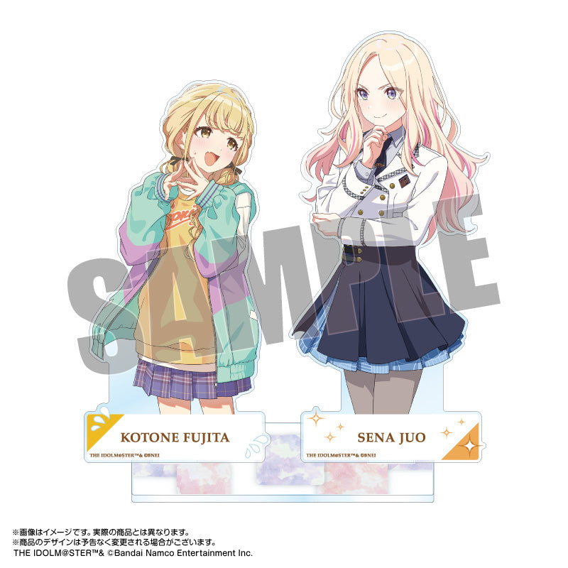 Gakuen Idolmaster AmiAmi Pair Acrylic Stand Vol .1