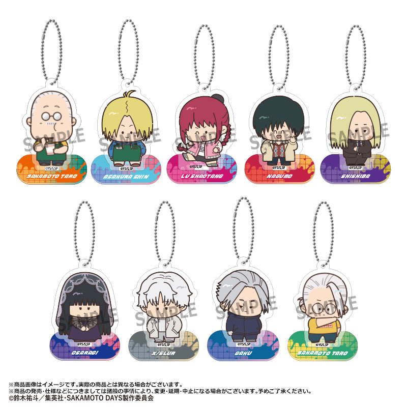 Sakamoto Days ANICRAFT ChokoRet Acrylic Key Chain with Stand