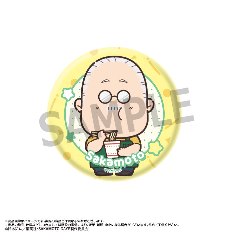 Sakamoto Days ANICRAFT ChokoRet Trading Can Badge