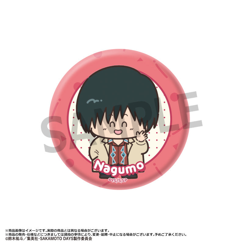 Sakamoto Days ANICRAFT ChokoRet Trading Can Badge