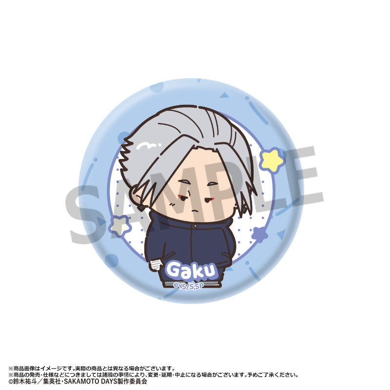 Sakamoto Days ANICRAFT ChokoRet Trading Can Badge