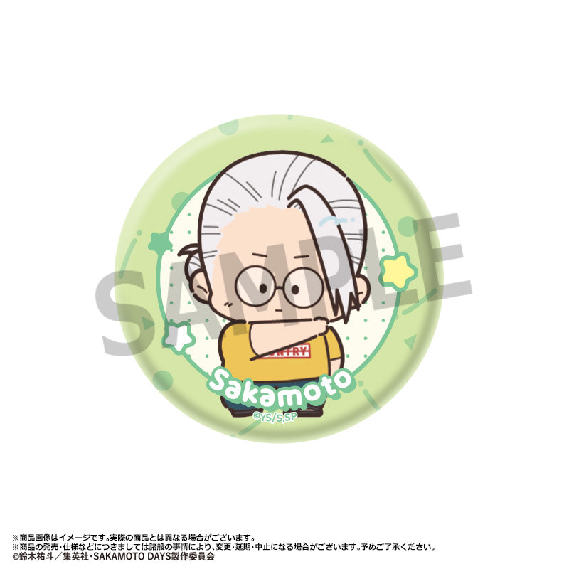 Sakamoto Days ANICRAFT ChokoRet Trading Can Badge