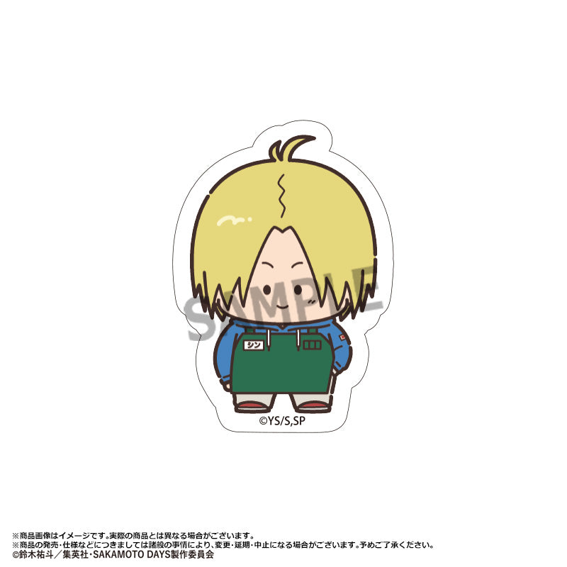 Sakamoto Days ANICRAFT ChokoRet Die-cut Sticker