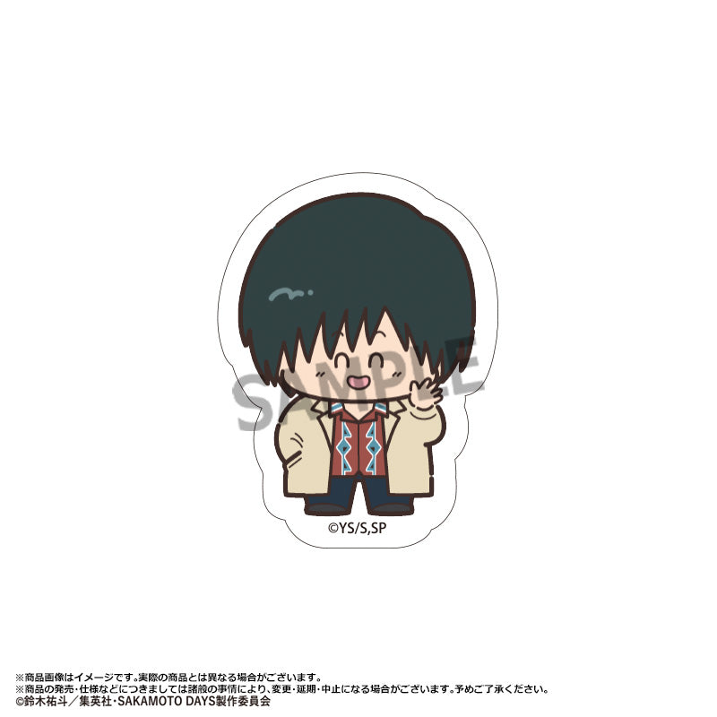 Sakamoto Days ANICRAFT ChokoRet Die-cut Sticker
