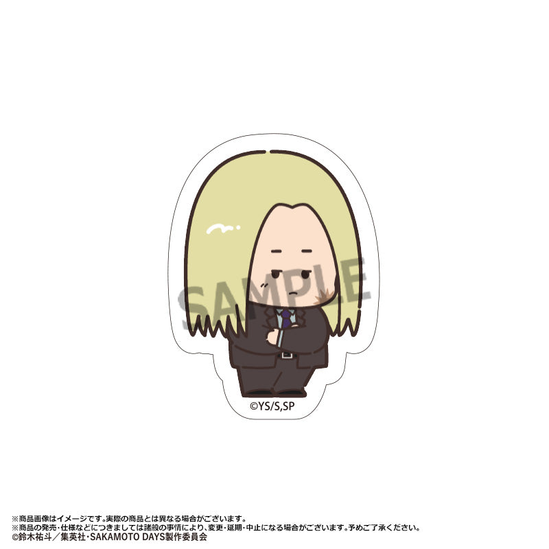 Sakamoto Days ANICRAFT ChokoRet Die-cut Sticker