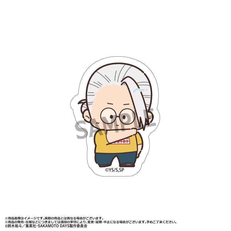 Sakamoto Days ANICRAFT ChokoRet Die-cut Sticker