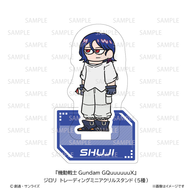 Mobile Suit Gundam GQuuuuuuX Nippon Television Service Jirori Trading  Mini Acrylic Stand