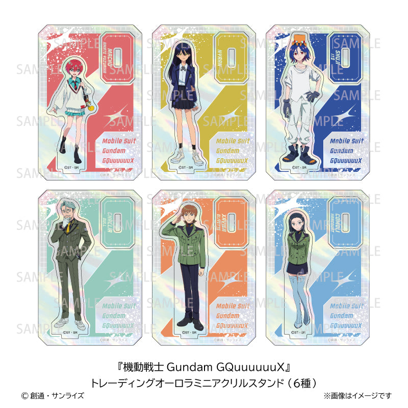 Mobile Suit Gundam GQuuuuuuX Nippon Television Service Trading Aurora Mini Acrylic Stand