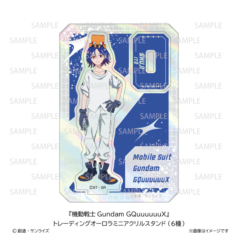 Mobile Suit Gundam GQuuuuuuX Nippon Television Service Trading Aurora Mini Acrylic Stand