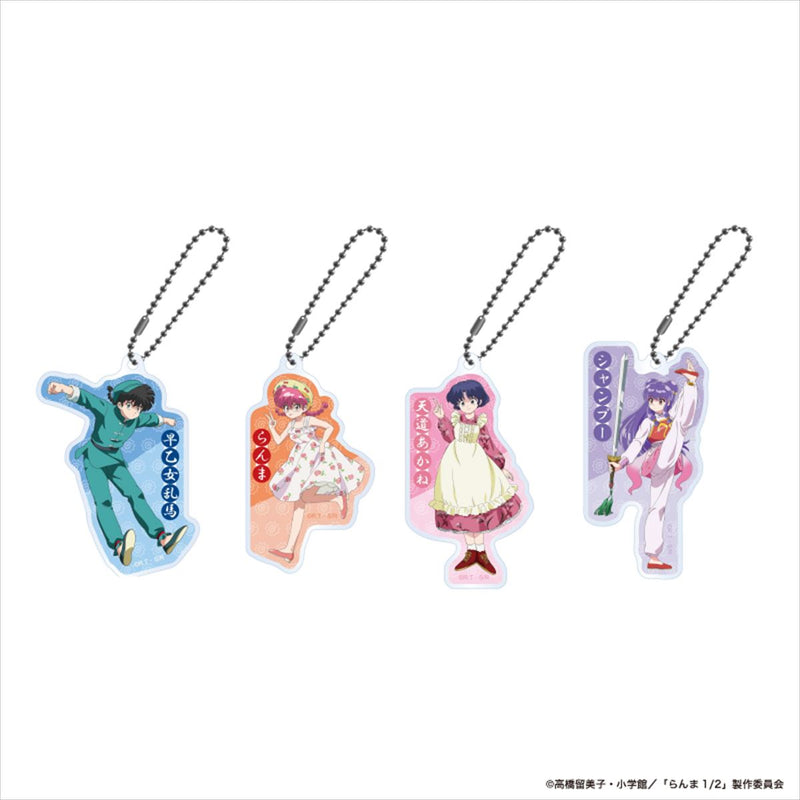 Ranma 1/2 Nippon Television Service Character Goods Trading Acrylic Key Chain