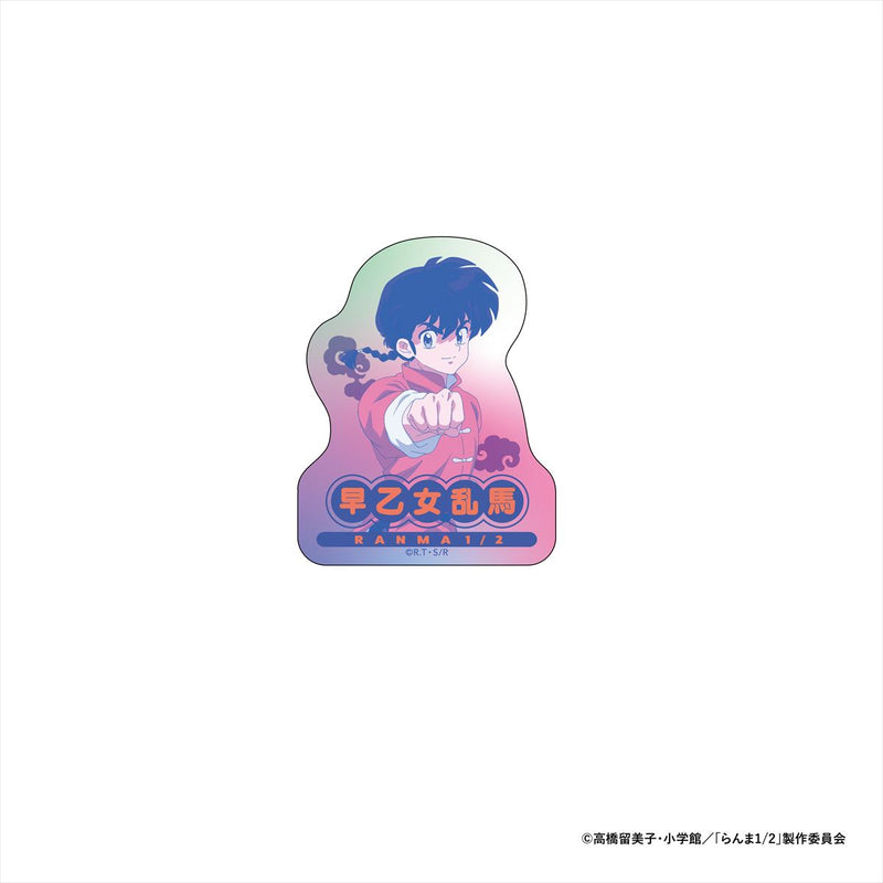 Ranma 1/2 Nippon Television Service Character Goods Die-cut Sticker