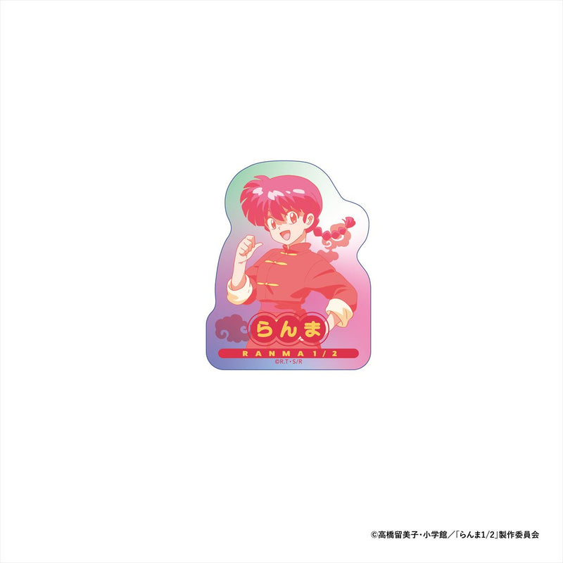 Ranma 1/2 Nippon Television Service Character Goods Die-cut Sticker