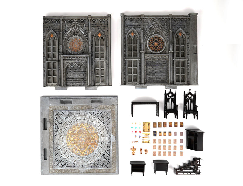 Allan Poe Whispering Room ZHENMU WHISPERING ROOM 1/12 SCALE DOLL HOUSE