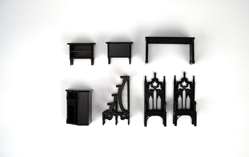 Allan Poe Whispering Room ZHENMU WHISPERING ROOM 1/12 SCALE DOLL HOUSE