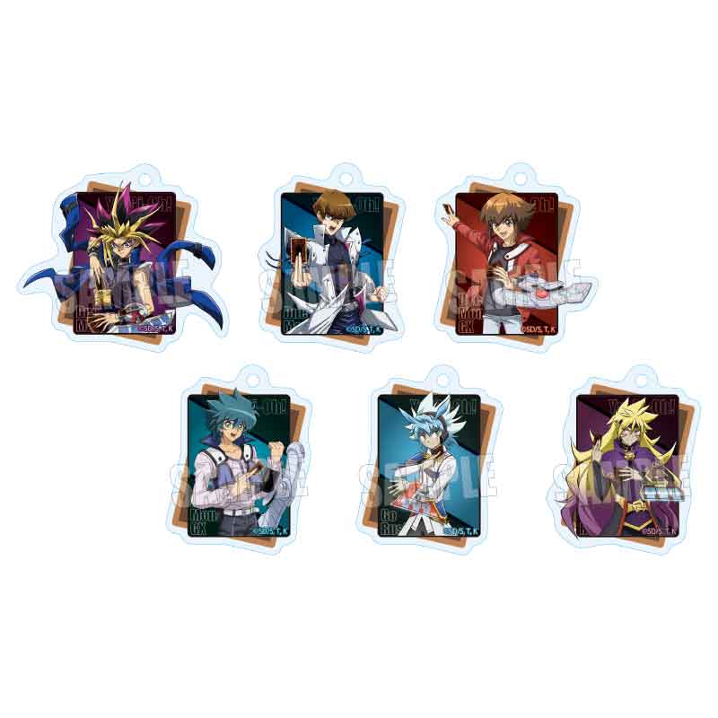 Yu-Gi-Oh! Series Bell House Trading Acrylic Key Chain (1 Random)