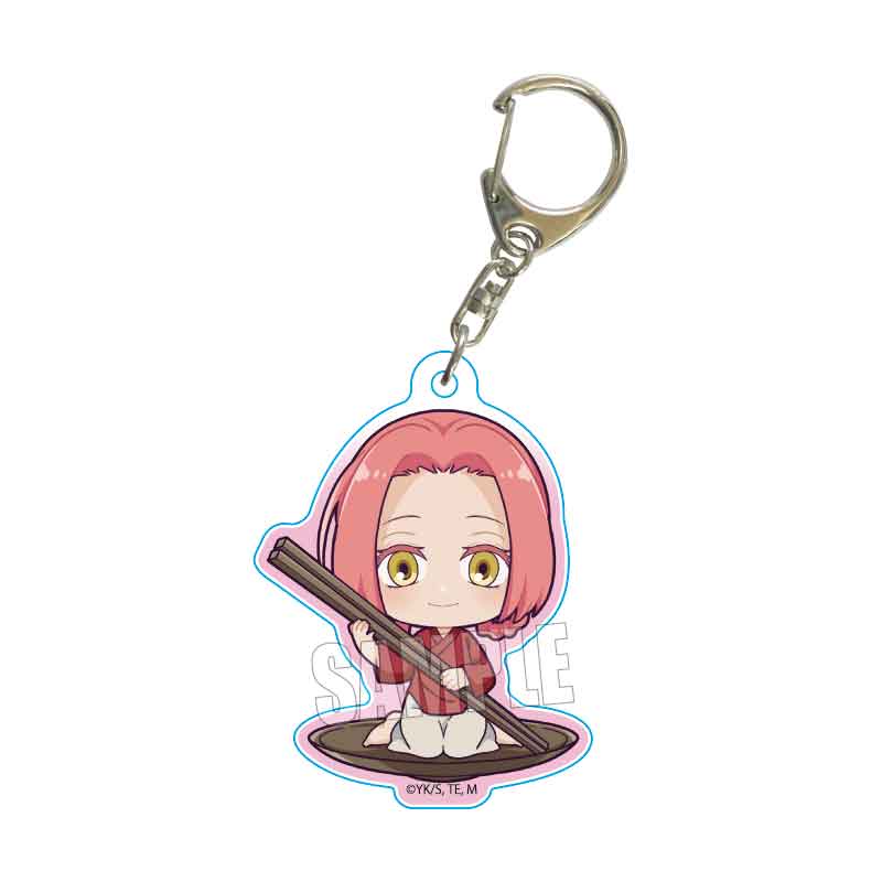 Hell's Paradise: Jigokuraku Bell House Gochi Chara Acrylic Key Chain Mei