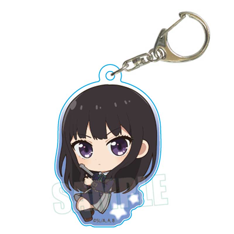 Lycoris Recoil Bell House Pukasshu Acrylic Key Chain (1-7 Selection)