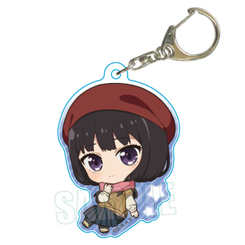 Lycoris Recoil Bell House Pukasshu Acrylic Key Chain (1-7 Selection)